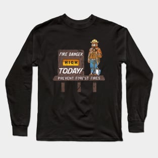 SMOKEY THE BEAR Long Sleeve T-Shirt